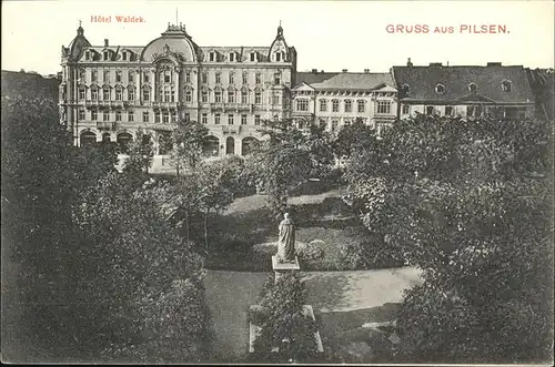 Pilsen Plzen Boehmen Hotel Waldeck / Plzen /Plzen-mesto