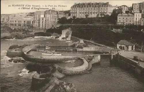 Biarritz Pyrenees Atlantiques Port Hotel d Angleterre / Biarritz /Arrond. de Bayonne