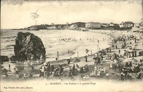 Biarritz Pyrenees Atlantiques grande Plage / Biarritz /Arrond. de Bayonne