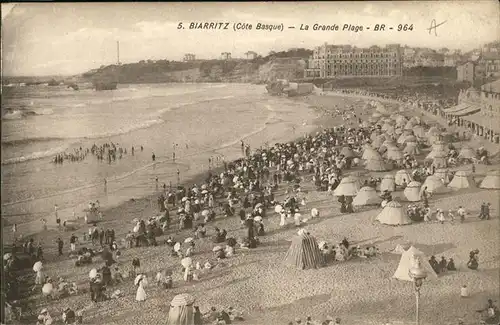 Biarritz Pyrenees Atlantiques Grande Plage / Biarritz /Arrond. de Bayonne