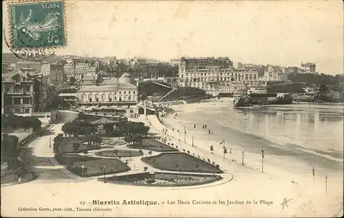 Biarritz Pyrenees Atlantiques Casinos Jardins de la Plage / Biarritz /Arrond. de Bayonne