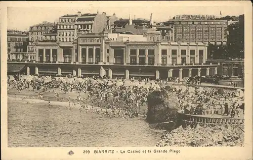 Biarritz Pyrenees Atlantiques Casino Grande Plage / Biarritz /Arrond. de Bayonne