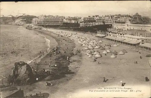 Biarritz Pyrenees Atlantiques Grande Plage / Biarritz /Arrond. de Bayonne