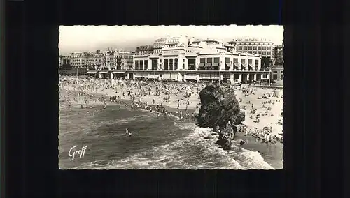 Biarritz Pyrenees Atlantiques Casino Municipal Plage / Biarritz /Arrond. de Bayonne