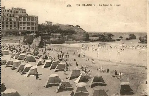 Biarritz Pyrenees Atlantiques Grande Plage / Biarritz /Arrond. de Bayonne