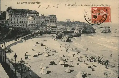 Biarritz Pyrenees Atlantiques Casino Bellevue et la Place / Biarritz /Arrond. de Bayonne