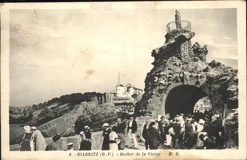 Biarritz Pyrenees Atlantiques Rocher de la Vierge / Biarritz /Arrond. de Bayonne