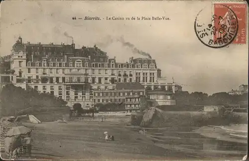 Biarritz Pyrenees Atlantiques Casino place Belle Vue  / Biarritz /Arrond. de Bayonne