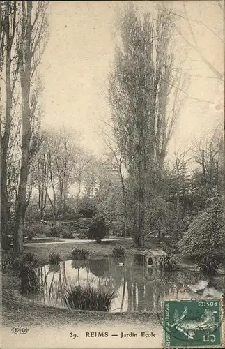 Reims Champagne Ardenne Jardin Ecole / Reims /Arrond. de Reims