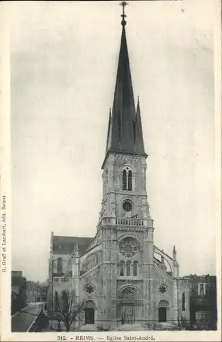 Reims Champagne Ardenne Eglise St. Andre / Reims /Arrond. de Reims