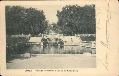 Dijon Cote d Or Cascade Chateau d'Eau / Dijon /Arrond. de Dijon