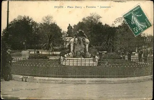 Dijon Cote d Or Place Darcy Fontaine / Dijon /Arrond. de Dijon
