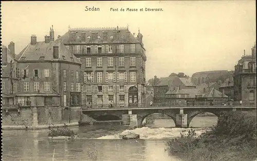 Sedan Ardennes Pont de Meuse 
Deversoir / Sedan /Arrond. de Sedan
