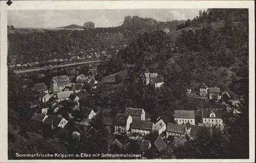 Krippen Bad Schandau Schrammsteinen / Bad Schandau /Saechsische Schweiz-Osterzgebirge LKR