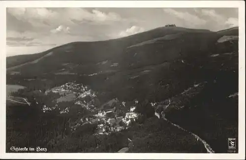 Schierke Harz Fliegeraufnahme  / Schierke Brocken /Harz LKR