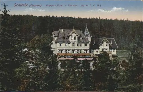 Schierke Harz Hotel Hoppe Pension / Schierke Brocken /Harz LKR