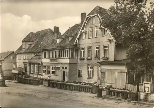 Schierke Harz FDGB Erholungsheim Feuerstein / Schierke Brocken /Harz LKR