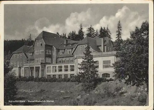 Schierke Harz Hotel Heinrich Heine / Schierke Brocken /Harz LKR