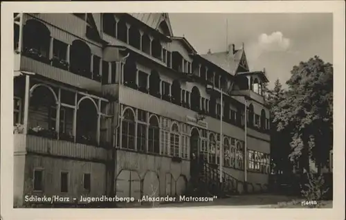 Schierke Harz Jugendherberge Alexander Matrossow / Schierke Brocken /Harz LKR