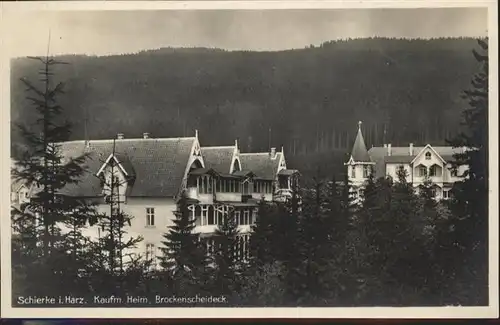 Schierke Harz Heim Brockenscheideck / Schierke Brocken /Harz LKR