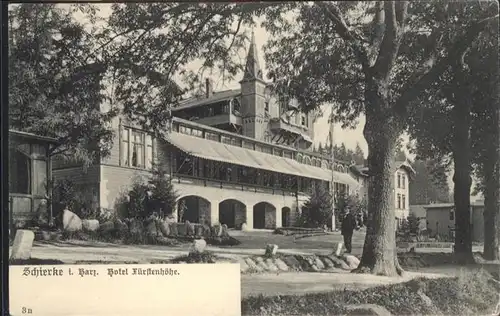 Schierke Harz Hotel  Fuerstenhoehe / Schierke Brocken /Harz LKR