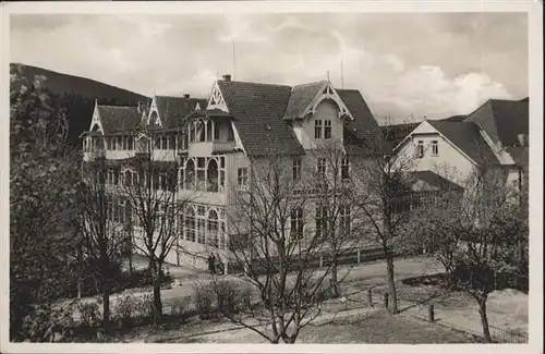 Schierke Harz Haus Brocken Scheideck / Schierke Brocken /Harz LKR