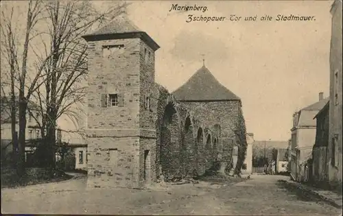 Marienberg Zschopauertor Stadtmauer *