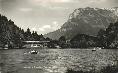 Kufstein Gasthof Strandbad Stimmersee Boot