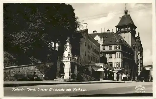 Kufstein Stadtplatz Rathaus 