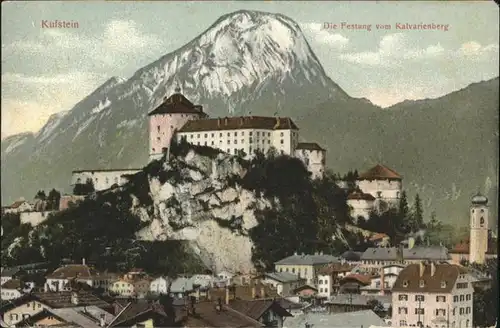 Kufstein Festung vom Kalvarienberg