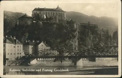Kufstein Innbruecke Festung Geroldseck 