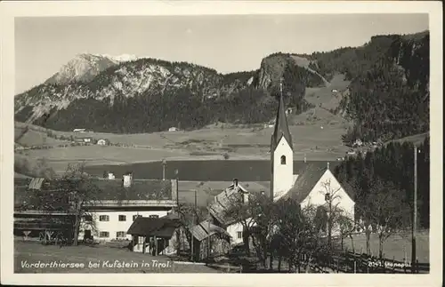 Kufstein Vorderthiersee Kirche 