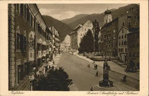 Kufstein Unterer Stadtplatz Rathaus 