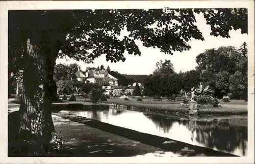 Salzburg Oesterreich 8Stempelabschlag] Park Schloss  / Salzburg /Salzburg und Umgebung