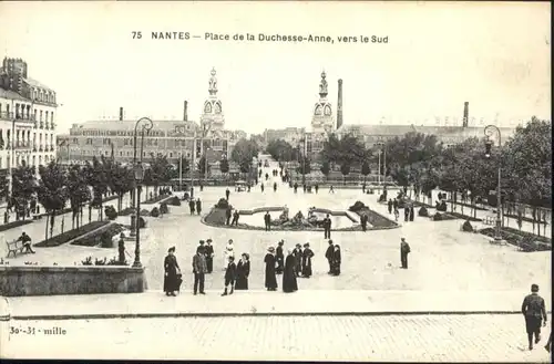 Nantes Place Duchesse Anne  *