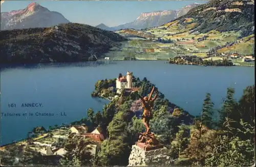 ws65967 Annecy Haute-Savoie Annecy Talloires Chateau * Kategorie. Annecy Alte Ansichtskarten