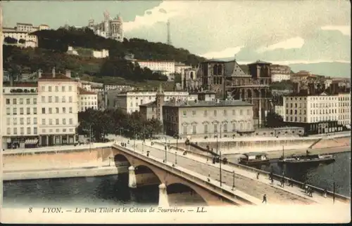 Lyon Pont Tilsit Coteau Fourviere *