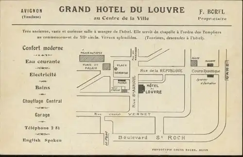 Avignon Hotel du Louvre *