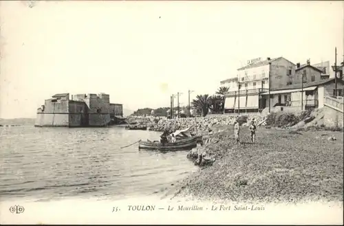 Toulon le Mourillon le Fort Saint-Louis *