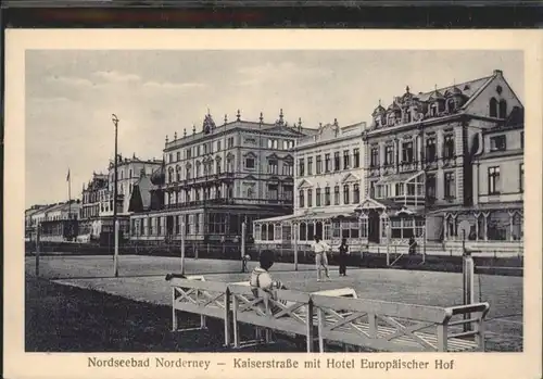 Norderney Hotel Europaeischer Hof Kaiserstrasse *