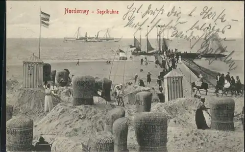 Norderney Segelbuhne Strand x