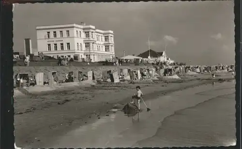 Norderney Fliegeraufnahme Weststrand *