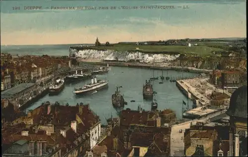Dieppe Port Dampfer *