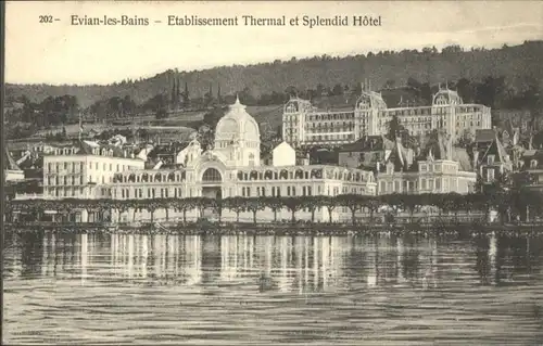 Evian-les-Bains Etablissement Thermal Splendid Hotel *