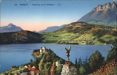 ws69388 Annecy Haute-Savoie Annecy Talloires Chateau * Kategorie. Annecy Alte Ansichtskarten