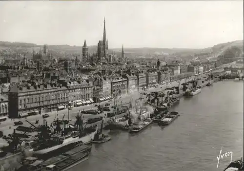 Rouen Pont Transbordeur Quai *