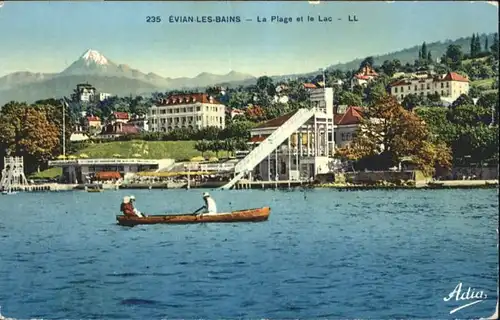 Evian-les-Bains La Plage le Lac *