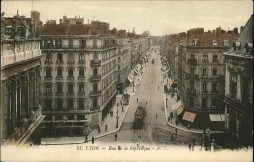 Lyon Rue de la Republique *