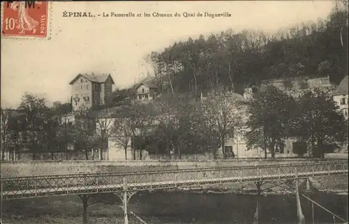 Epinal Passerelle Coteaux Quai Dogneville x