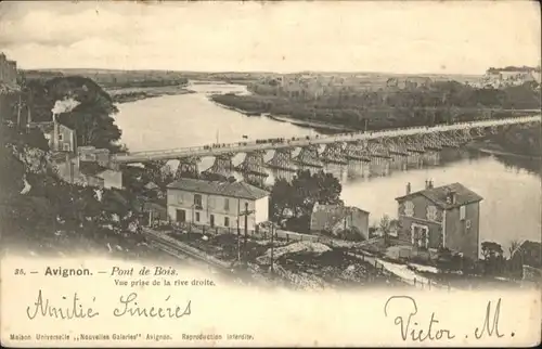 Avignon Pont Bois x